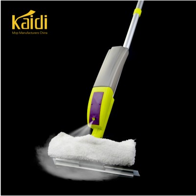 Eco-Friendly Feature and PP Mop Head Material 2017 Hot Wholesale microfiber Spray Mop with widow squeegee