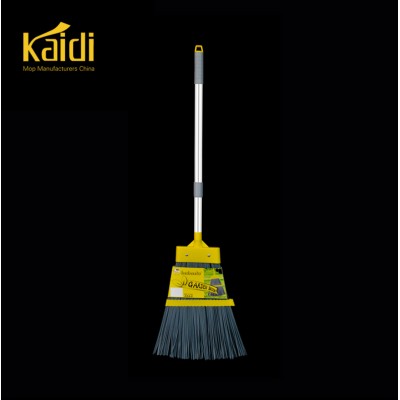 KD-B03 Hot Sell Aluminium Easy Clean Garden Broom with Telescopic Pole