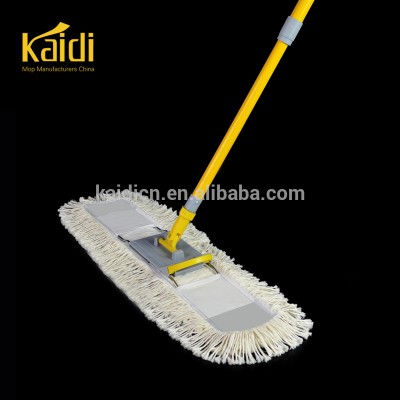 2017 New Design Microfiber Dust Cleaning Flat Mop with Telescopic Pole