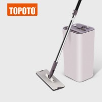 TOPOTO 2020 Hand Free Easy Use Self-washed Magic Flat Mop